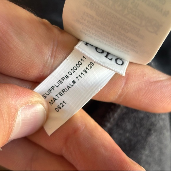 Polo Ralph Lauren Men’s 4XB Old Money Gray Cotton Blend 1/4 Zip Pullover Sweater - Picture 8 of 8